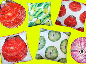 beach pillows