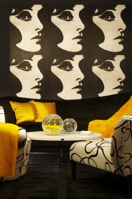 warhol inspired interior